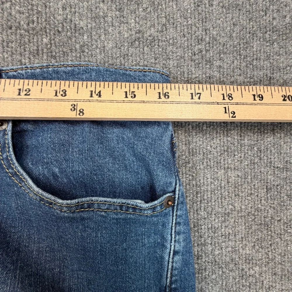 Levi's‎ 511 Slim Fit Jeans Mens 32x32 (Fits 32x31) Blue Fade Medium Wash Denim